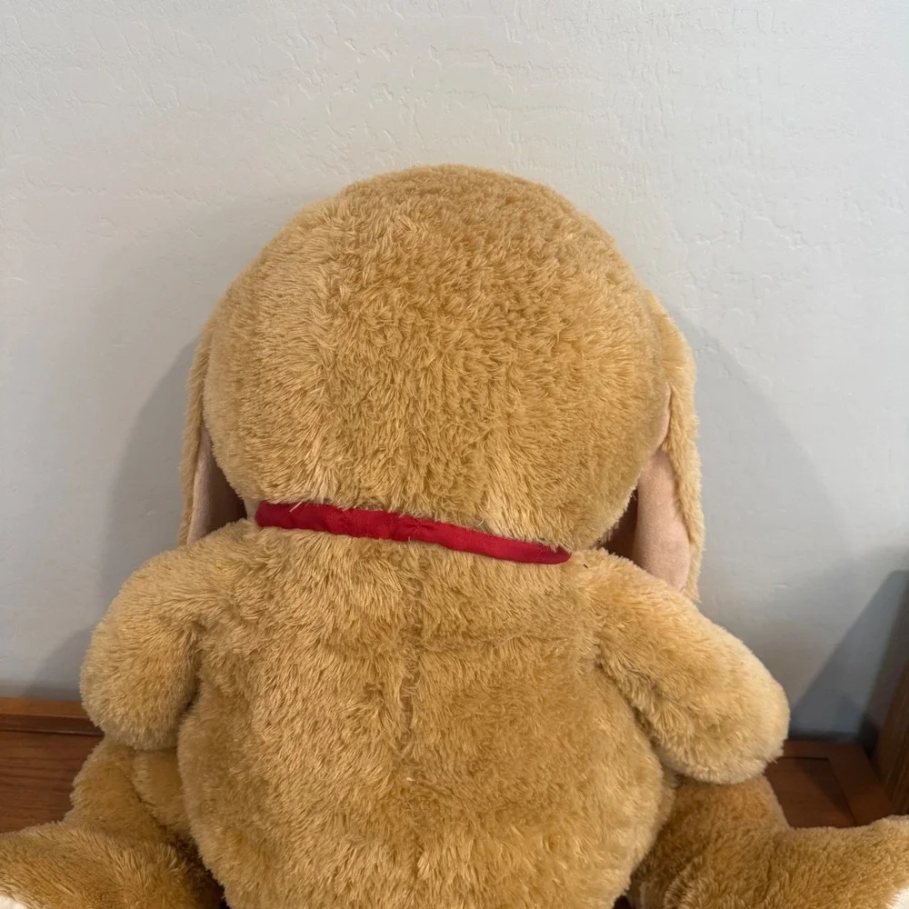 Melissa & Doug Giant Stuffed Animal Bunny Kids 37in Tan Excellent Jumbo Plush